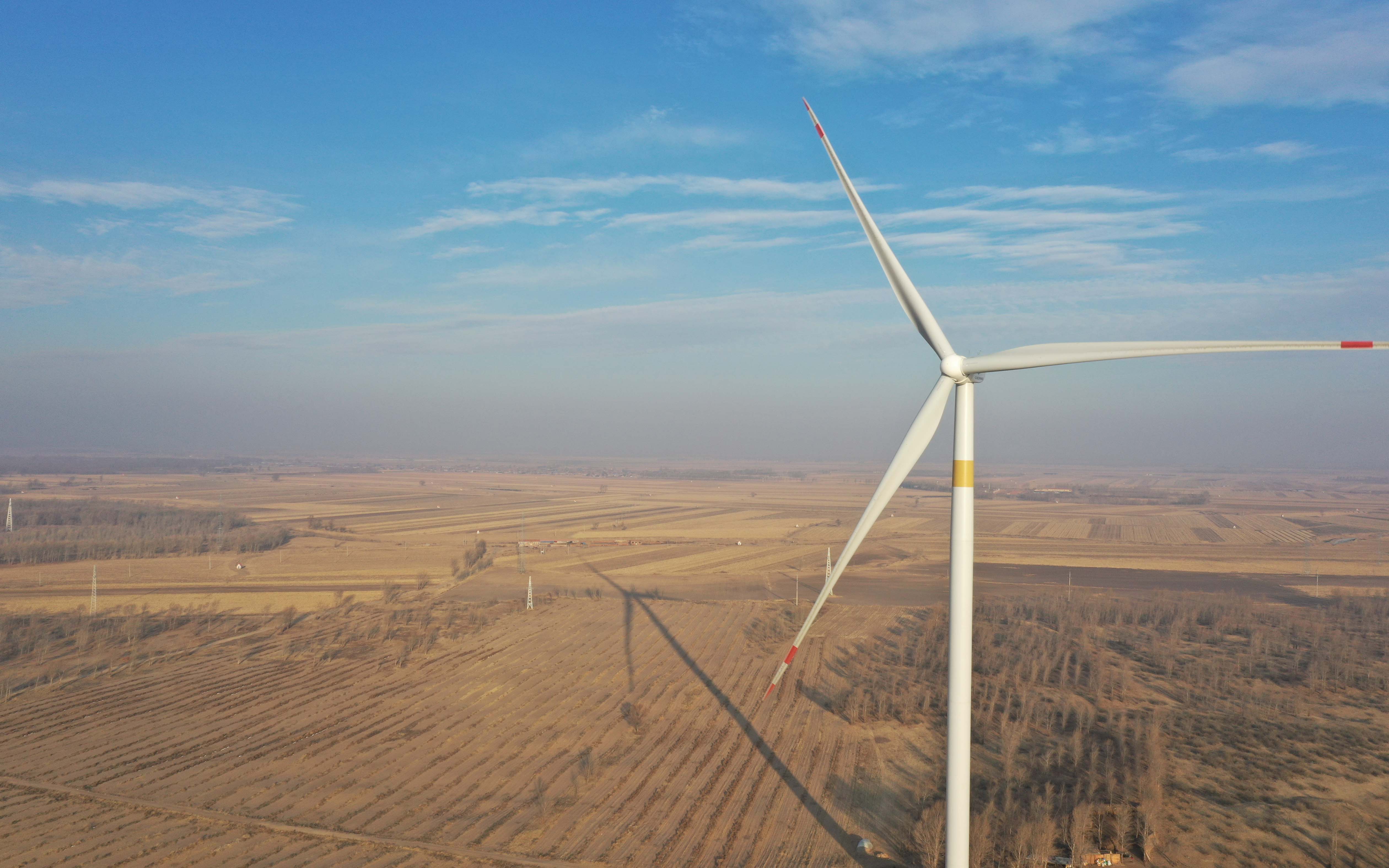 通辽聚繁能源科尔沁区33.5MW分散式风电项目