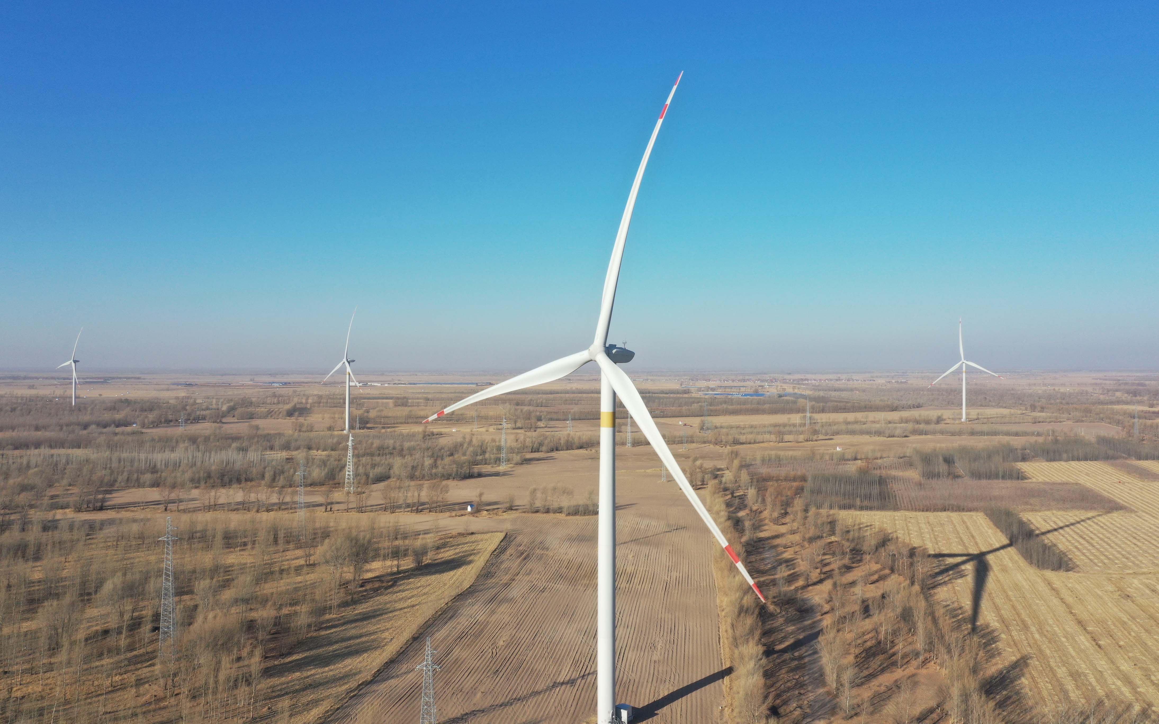 通辽市科尔沁区城园50MW分散式风电项目